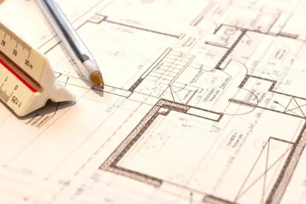 Image of architect Dorset drawings