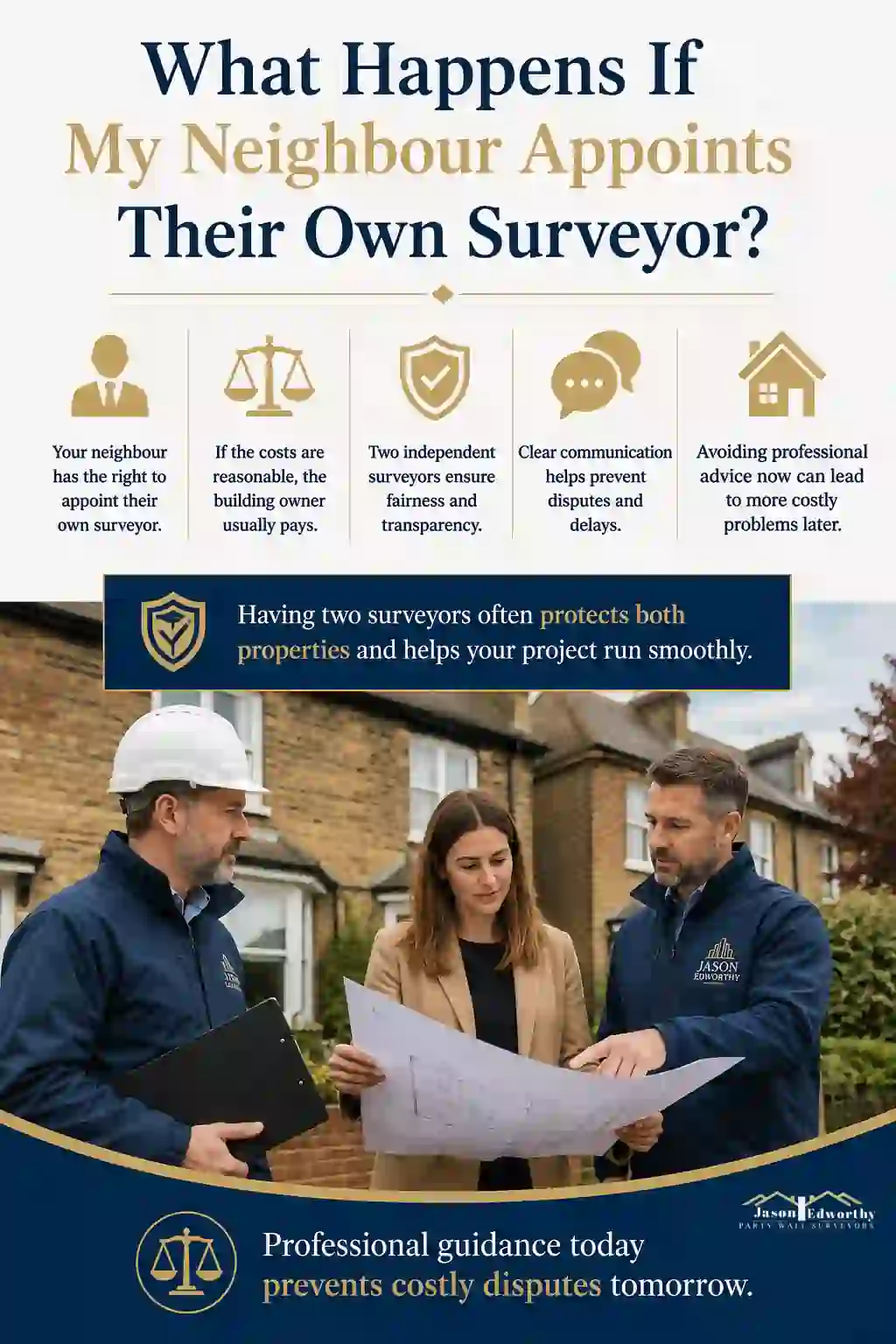 What Happens If My Neighbour Appoints Their Own Surveyor Dorset?