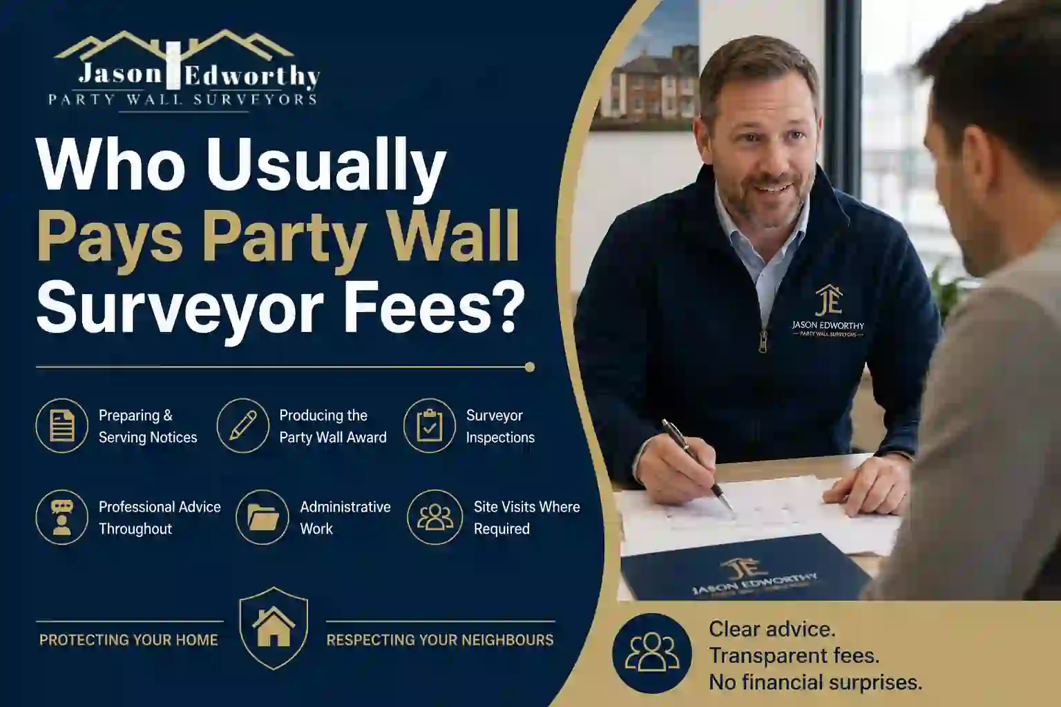 Who Usually Pays Party Wall Surveyor Fees Dorset?